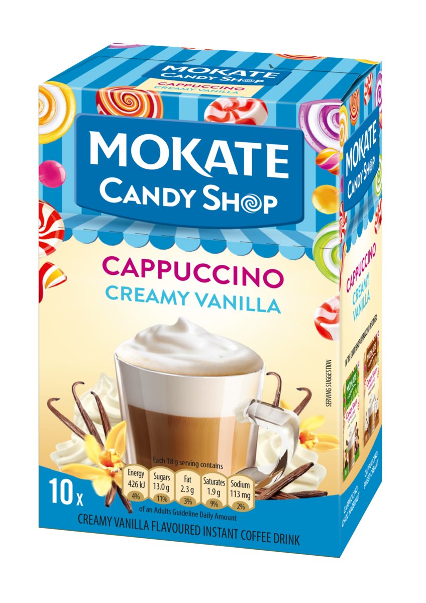 Mokate Candy Shop Creamy Vanilla Cappuccino