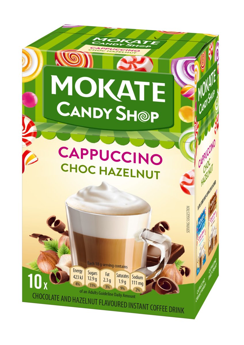 Mokate Candy Shop Choc Hazelnut orzechowe Cappuccino
