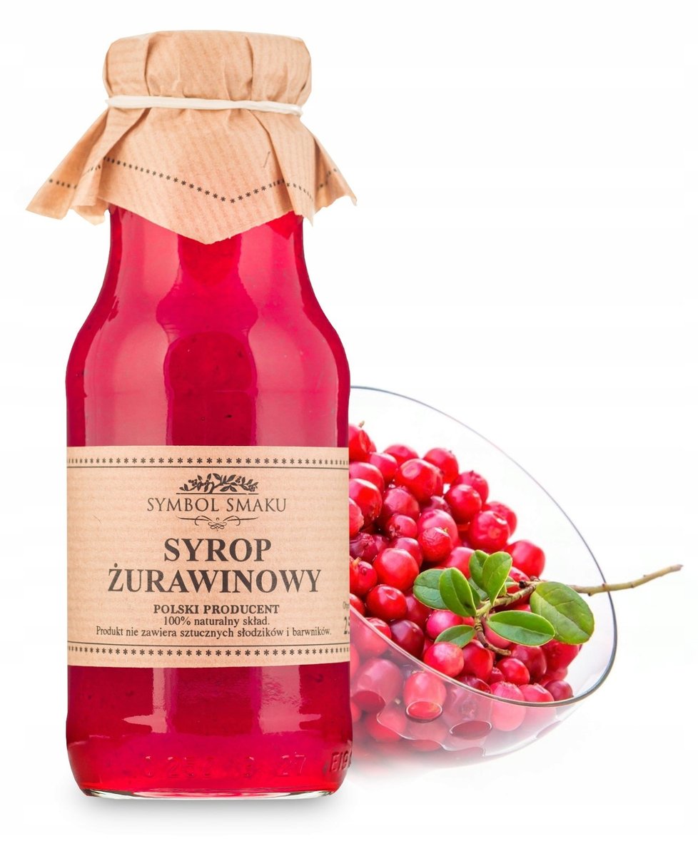 Symbol Smaku Syrop Żurawinowy 250ml