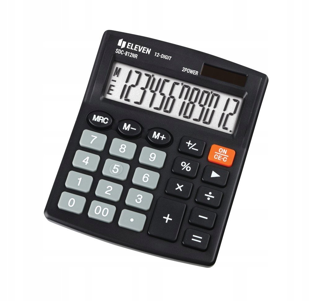 eleven kalkulator biurowy sdc812nr