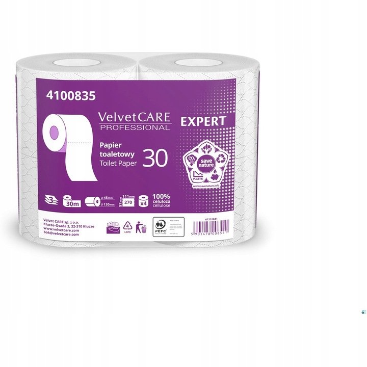 Papier Toaletowy Velvet Care Expert 30 M Biały