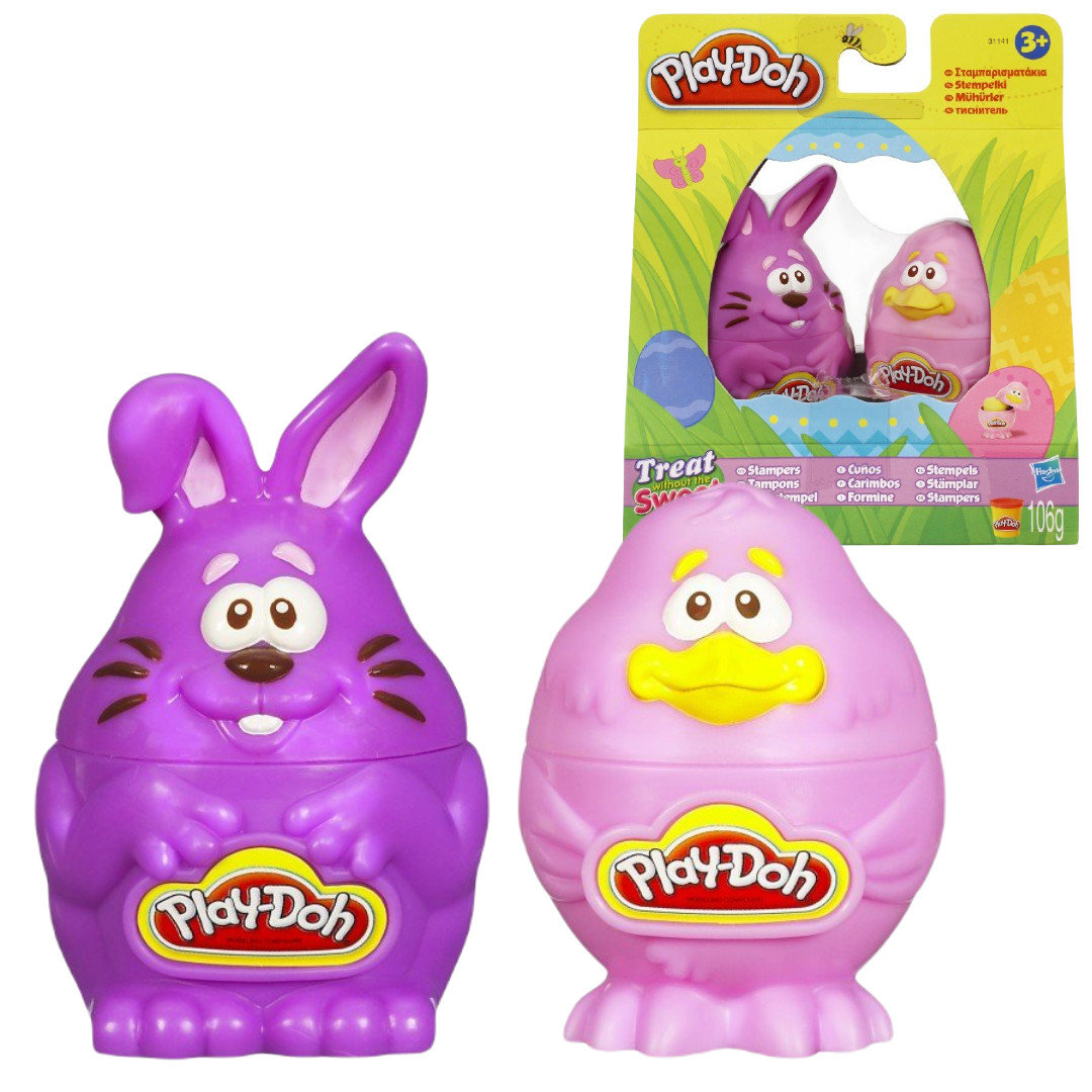 Play-Doh Ciastolina Zestaw Wielkanocne Stemple różowy i fioletowy 31141