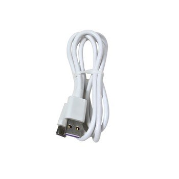 Vakoss Kabel USB-C TC-U539 Fast Charge 5A 1m biały TC-U539
