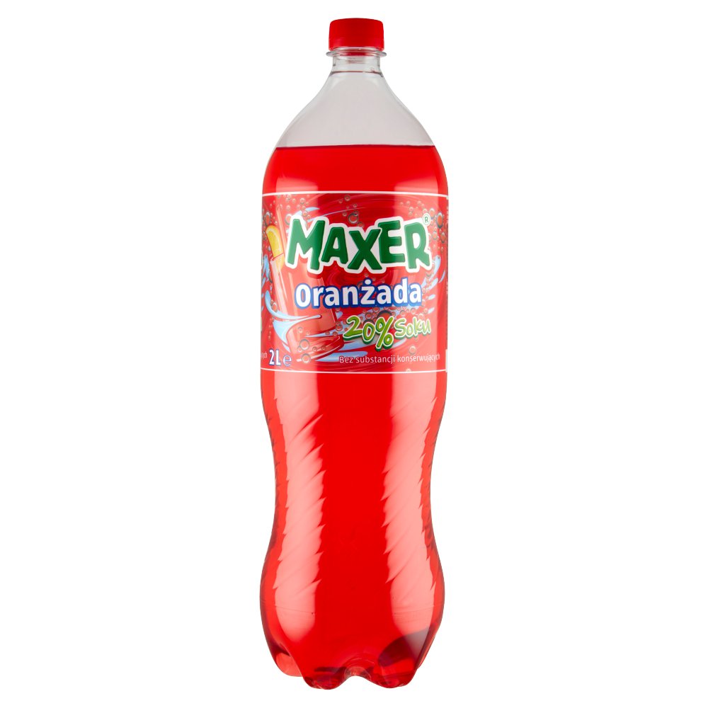 Maxer Oranżada 20% soku 2 l