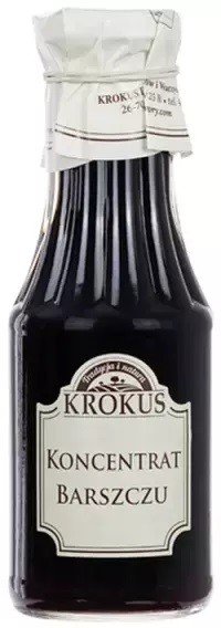 Krokus Barszcz czerwony bezglutenowy koncentrat 300 ml