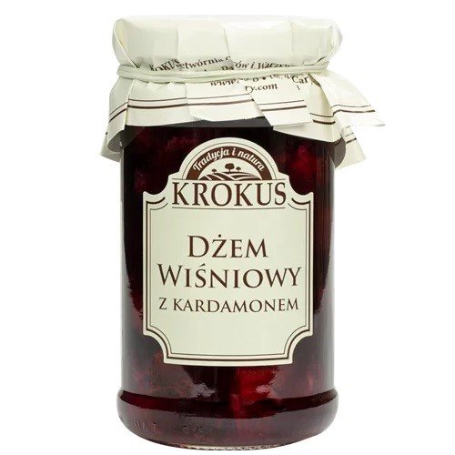 KROKUS Dżem wiśniowy z kardamonem 235g