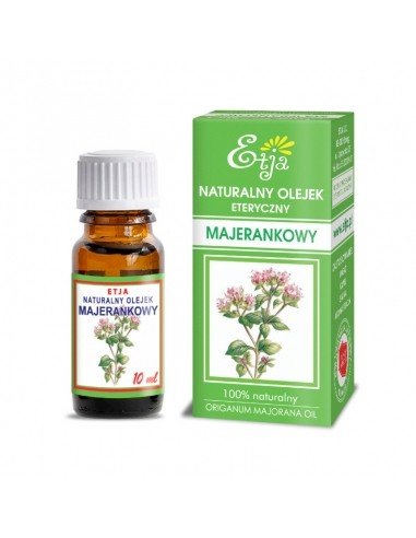 ETJA Olejek eteryczny naturalny - Majerankowy 10ml