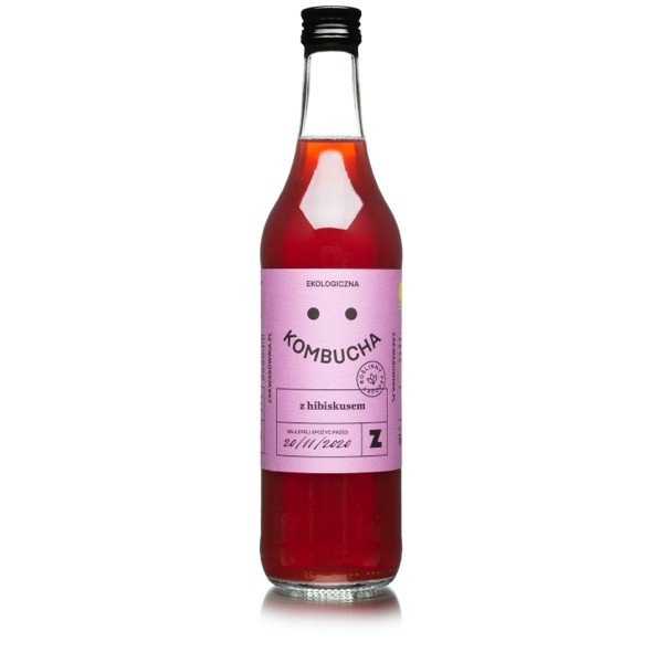 Lumarko Kombucha Z Hibiskusem Bio 270 ML!