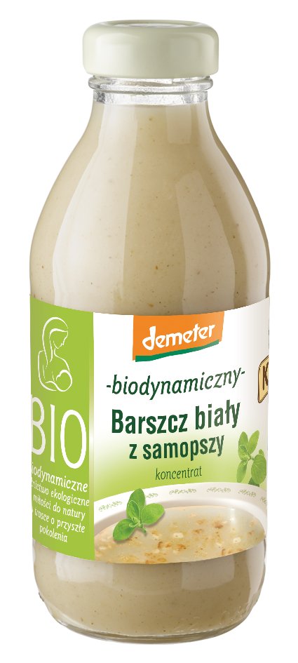 Kowalewski Barszcz biały z samopszy koncentrat demeter 320 ml