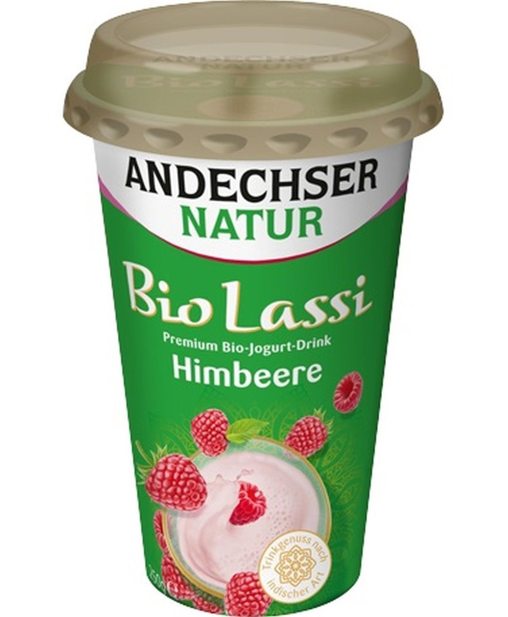 Jogurt pitny lassi malina 3,5% tł.BIO 250 g
