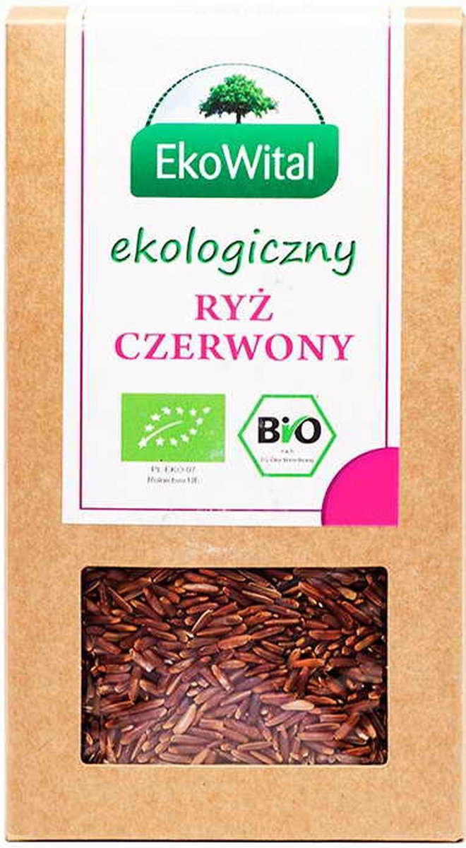 EkoWital RYŻ CZERWONY BIO 500 g - 5908249970434