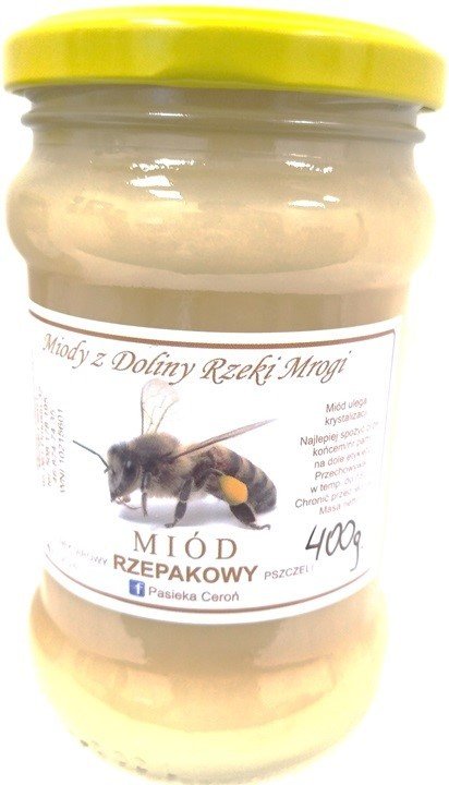 Miód rzepakowy - 400 g