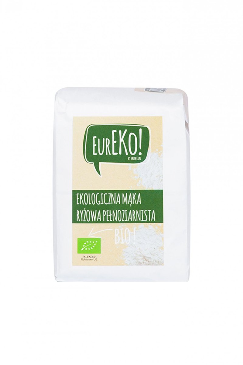 Mąka ryżowa BIO 500 g Eureko 5908249972063