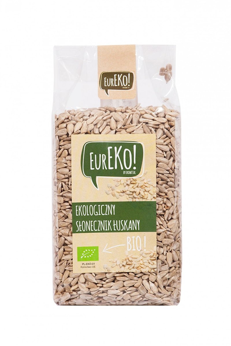 Słonecznik łuskany BIO 350 g Eureko 5908249972254