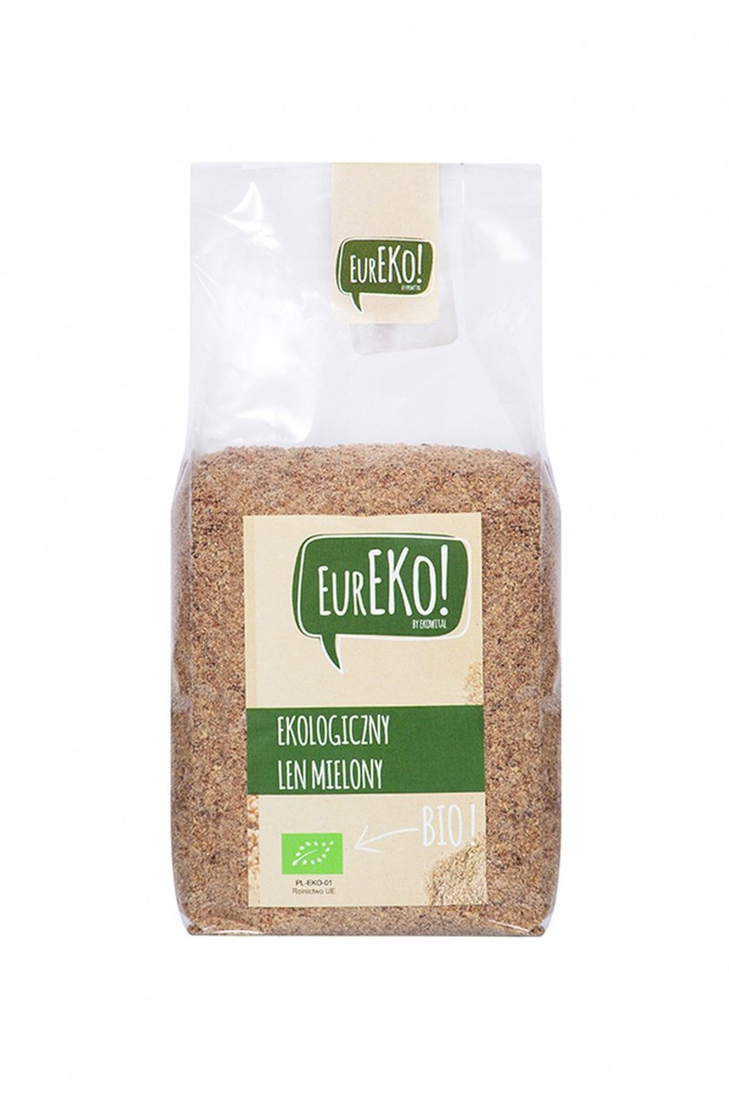 Len mielony BIO 250 g Eureko 5908249972360