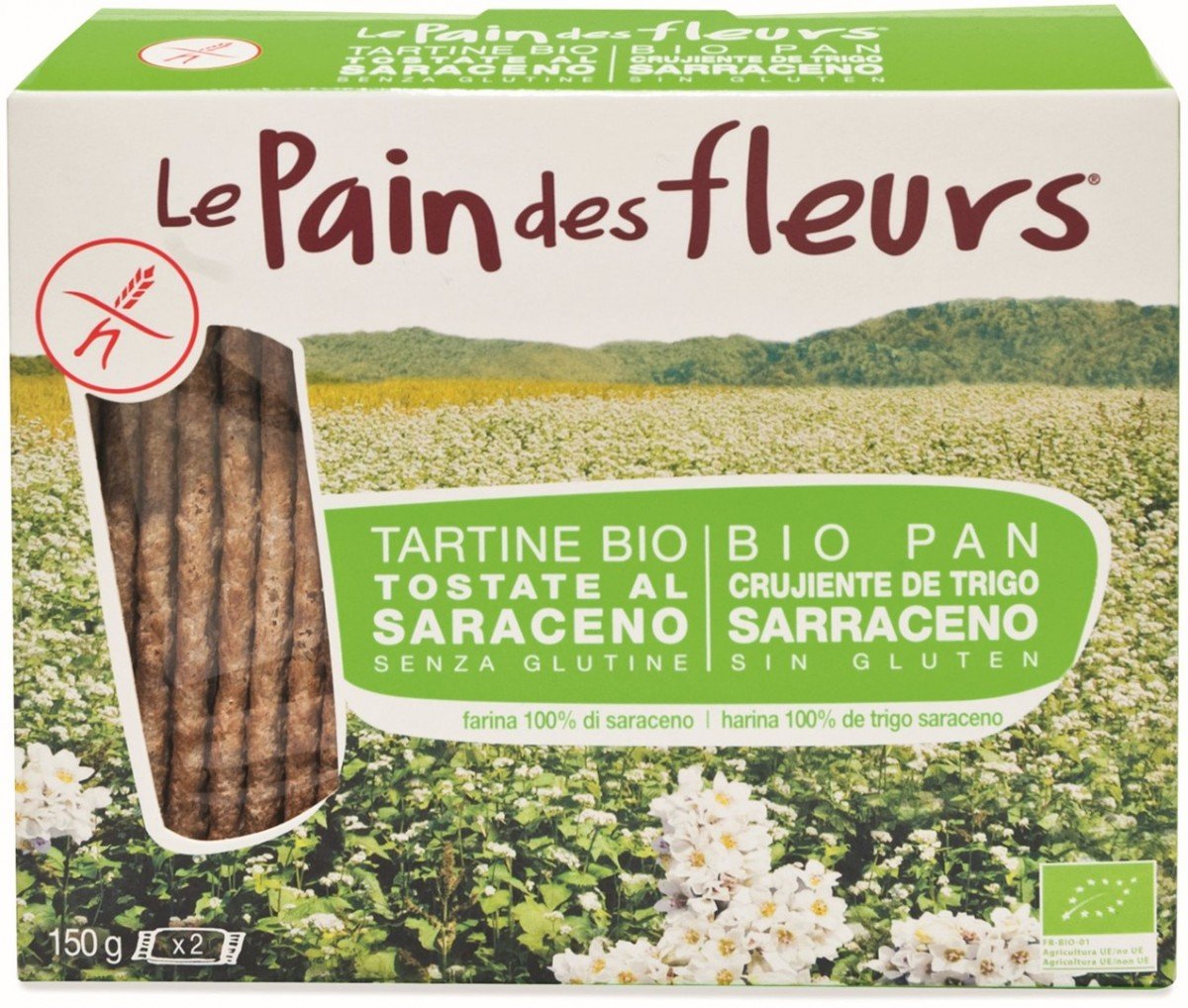 Pieczywo chrupkie z mąki gryczanej BEZGL. BIO 150 g Pain Des Fleurs