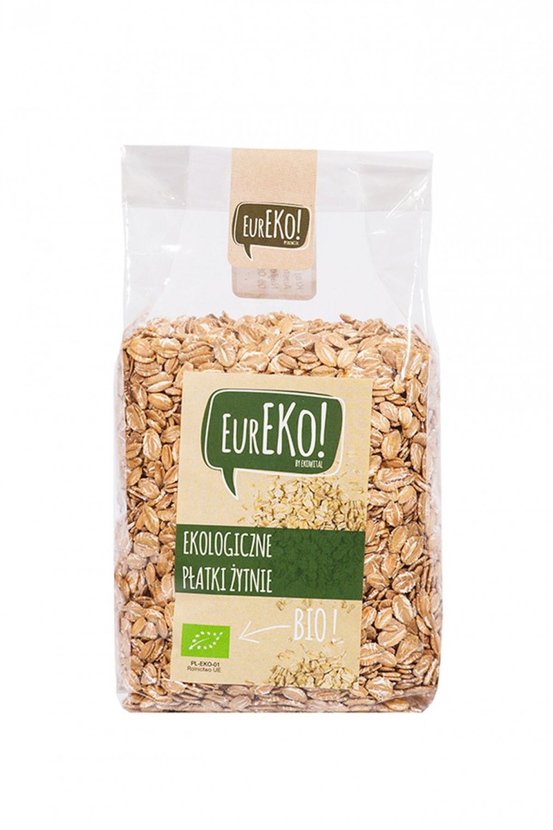 Płatki żytnie BIO 300 g Eureko 5908249972216