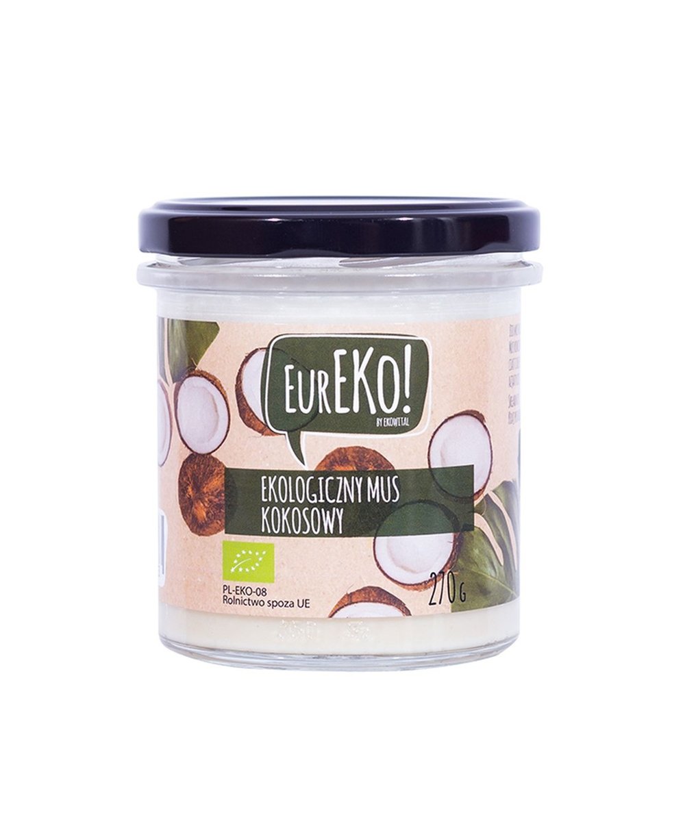 Mus kokosowy BIO 270 g Eureko 5908249974883