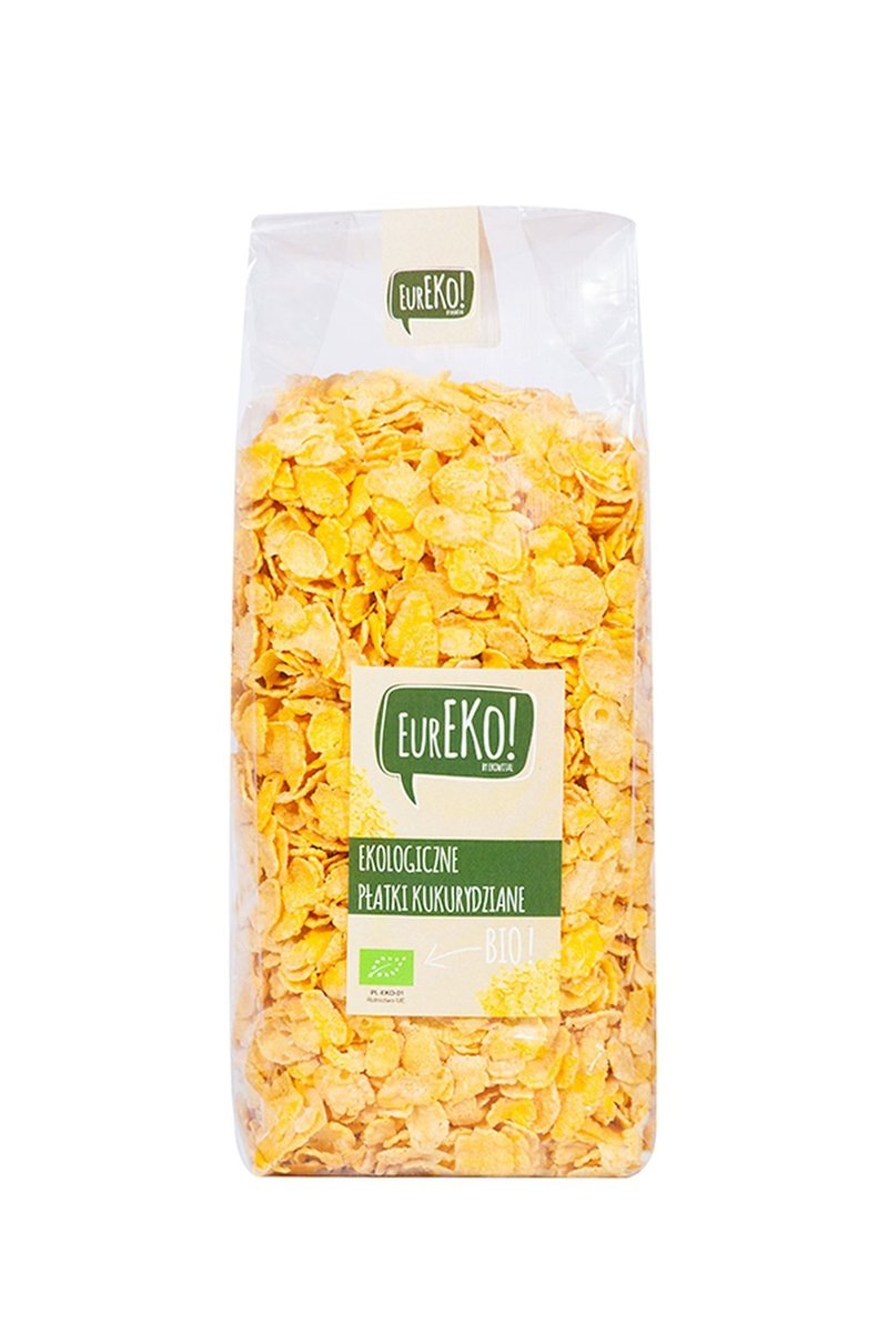 Płatki kukurydziane BIO 300 g Eureko 5908249972179