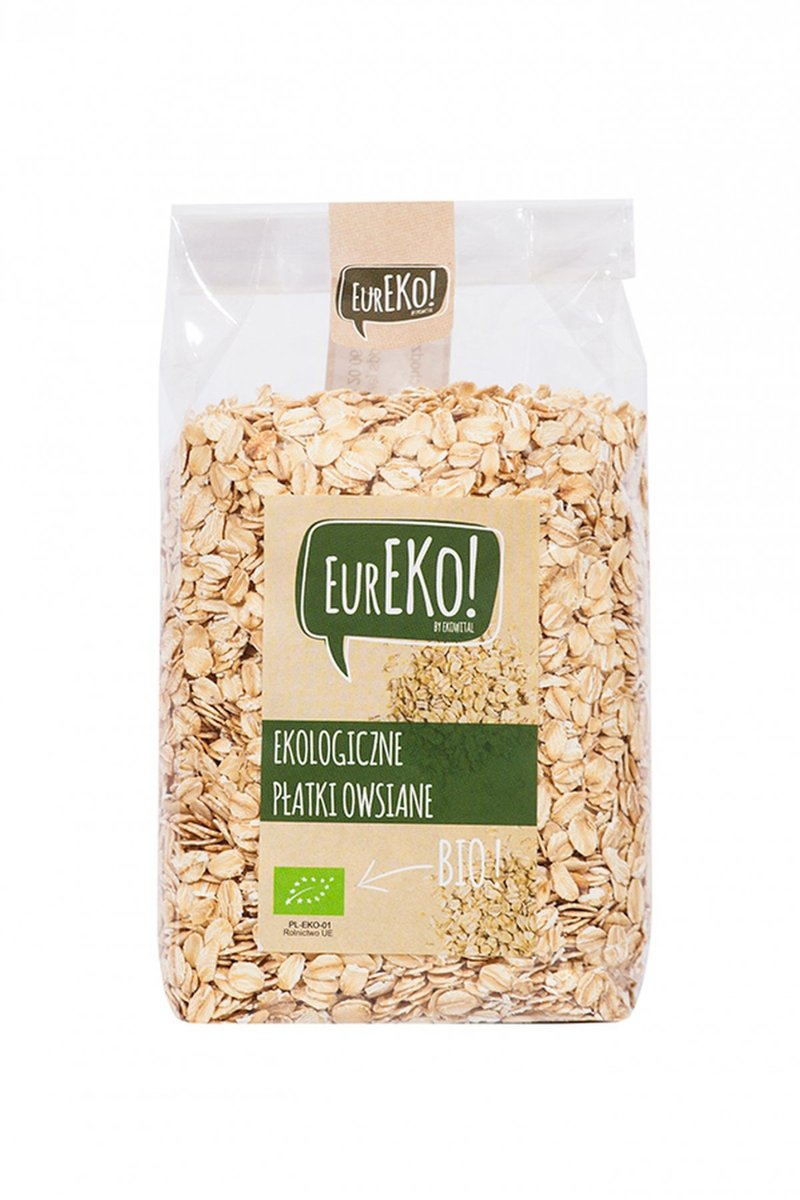 Płatki owsiane BIO 300 g Eureko 5908249972209