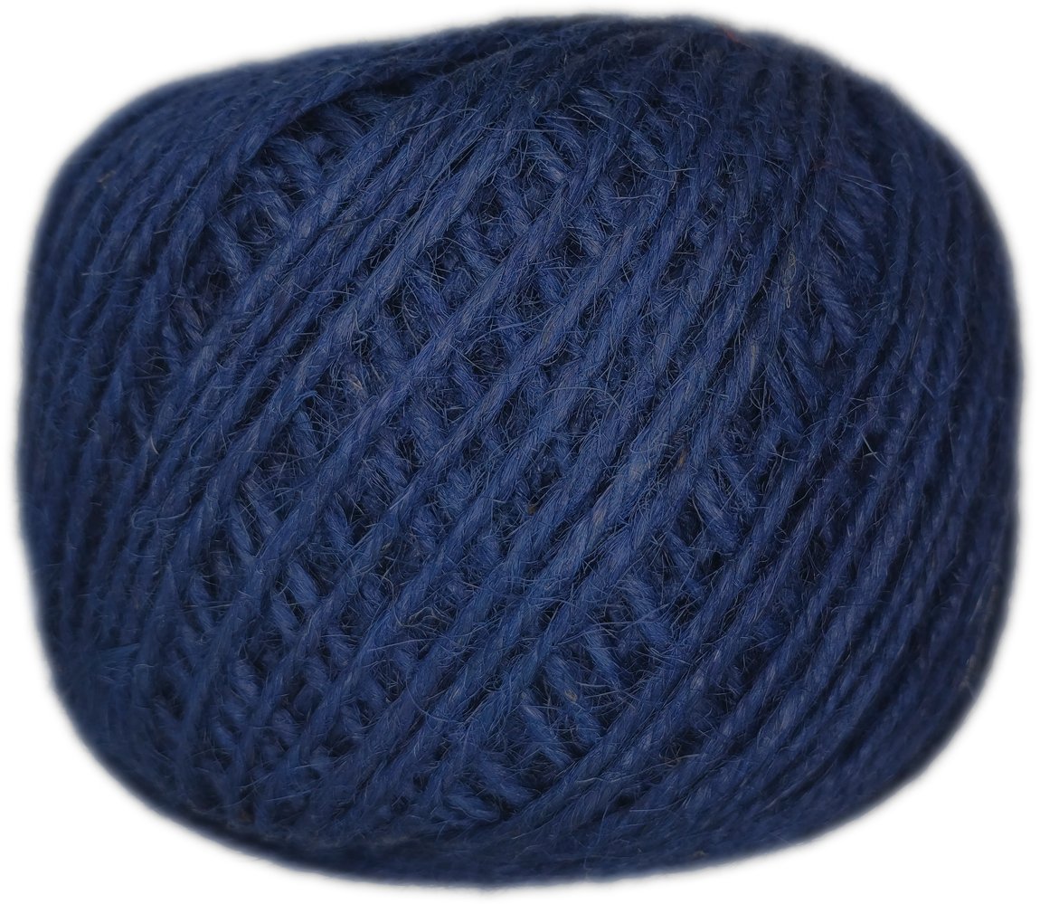 Sznurek jutowy szpagat kulka 1,75mm 133m niebieski