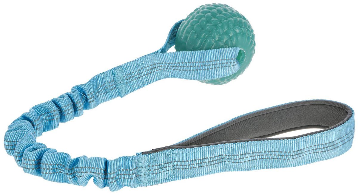 Kerbl Zabawka dla psa Bungee Toy niebieska 9cm
