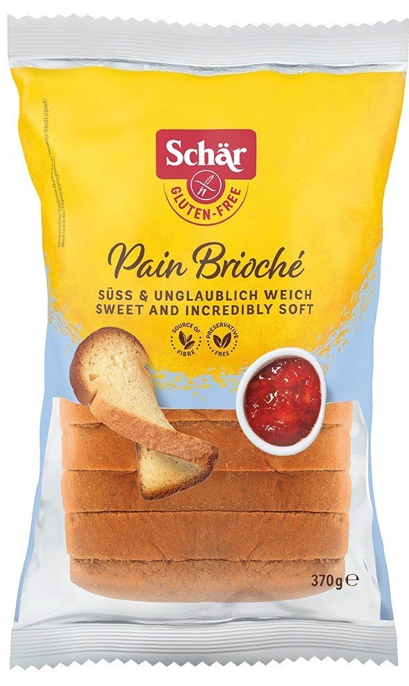 Schar SŁODKI CHLEBEK KROJONY 370g - 8008698006511