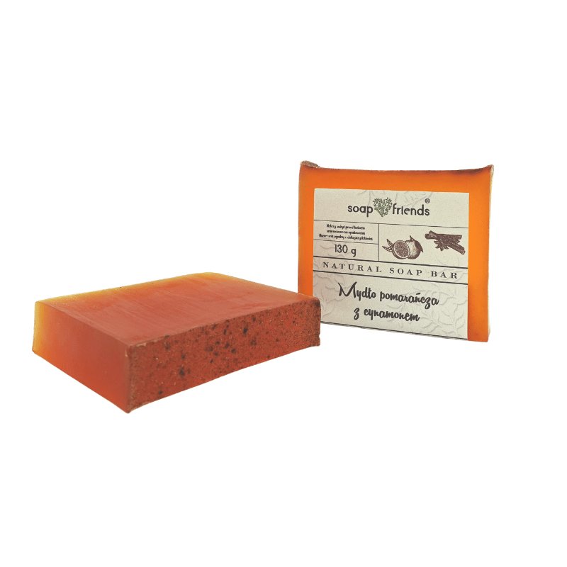 Mydło Glicerynowe, Hand-Made, Pomarańcza z Cynamonem, The Secret Soap Stores, 110 g