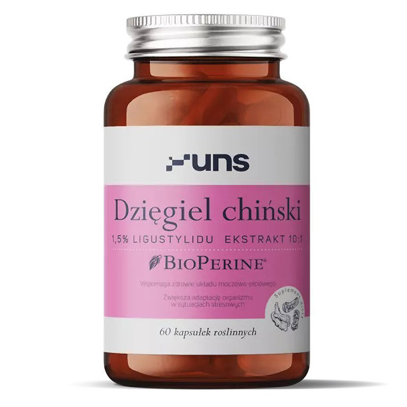 UNS Dzięgiel chiński 60 kapsułek (5904238961889)