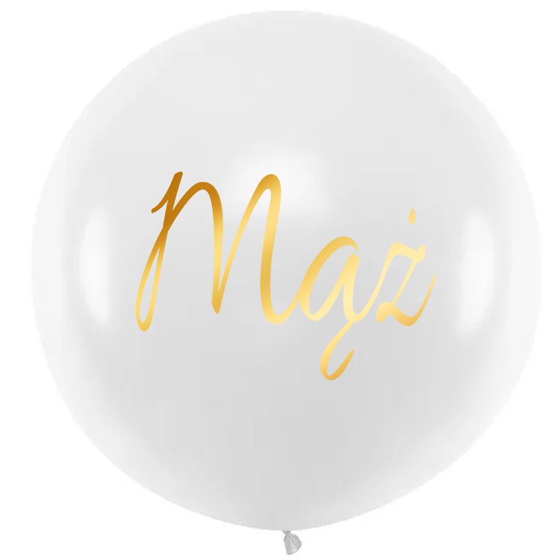 Balon gigant Mąż 45 cm 1 szt.