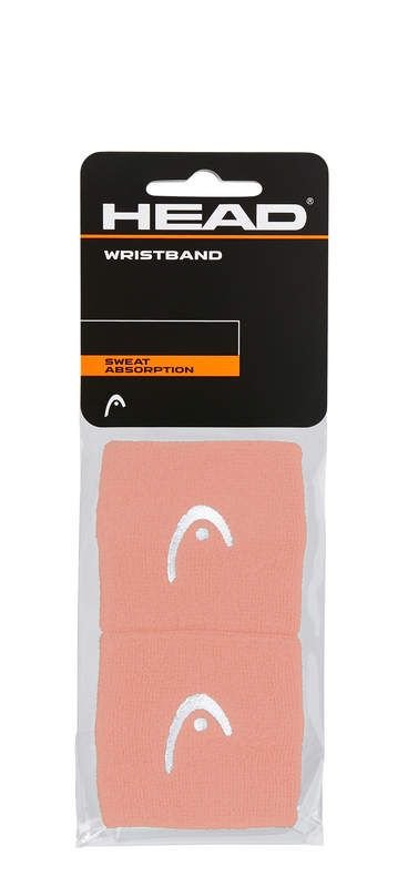 Frotka na rękę Head Wirstband 2,5 rose x 2 szt.