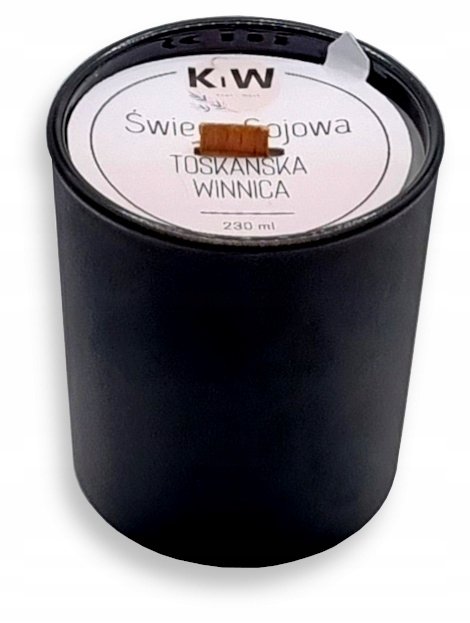 Świeca Sojowa rękodzieło 230 ml Toskańska Winnica