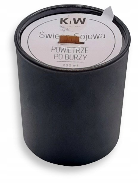 Świeca Sojowa rękodzieło 230 ml Powietrze po burzy