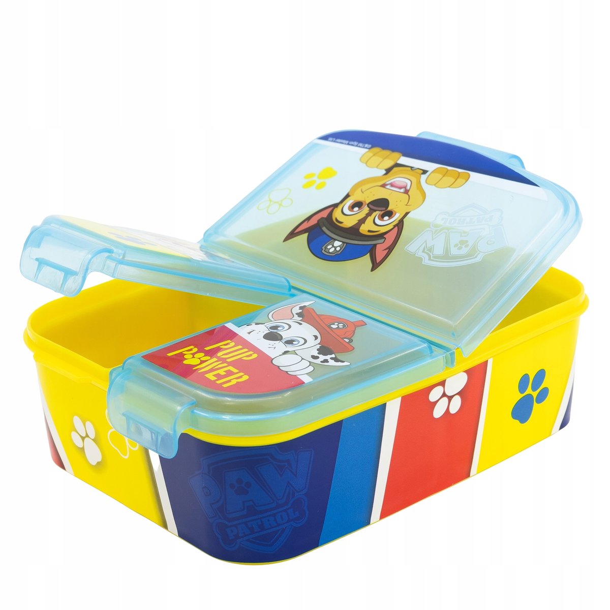 ŚNIADANIÓWKA trzykomorowa lunchbox PSI PATROL pudełko na kanapki