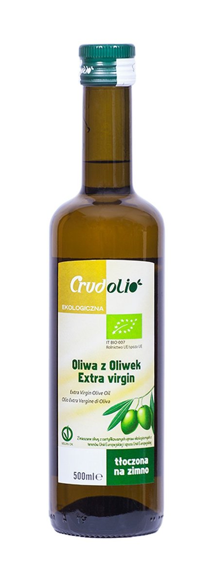 Oliwa z oliwek extra virgin BIO 500 ml Crudolio 8052440136025