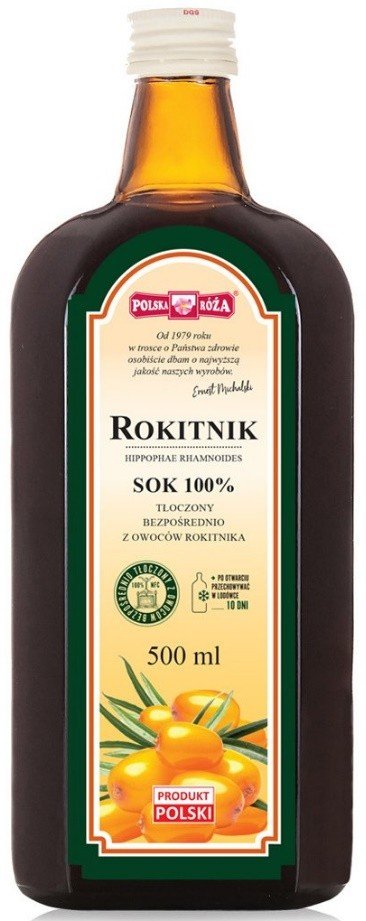 Polska Róża 137Polska Róża Sok z Owoców Rokitnika 500ml - PRLSOKROKI500