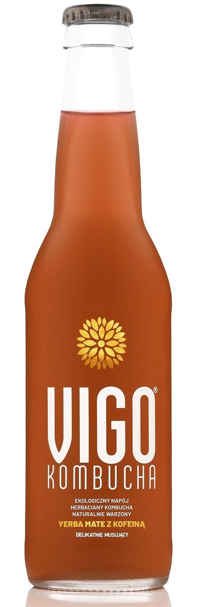 Bio Kombucha Yerba Mate 330 ml Vigo