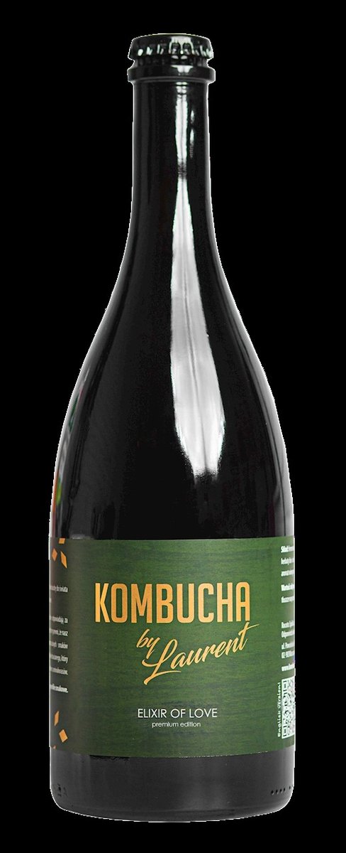 Bio KOMBUCHA BY LAURENT (kombucha) Lumarko Kombucha Elixir Of Love 750 ML! 7391