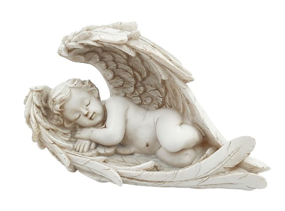 Figurka ceramiczna aniołek dekoracja prezent upominek
