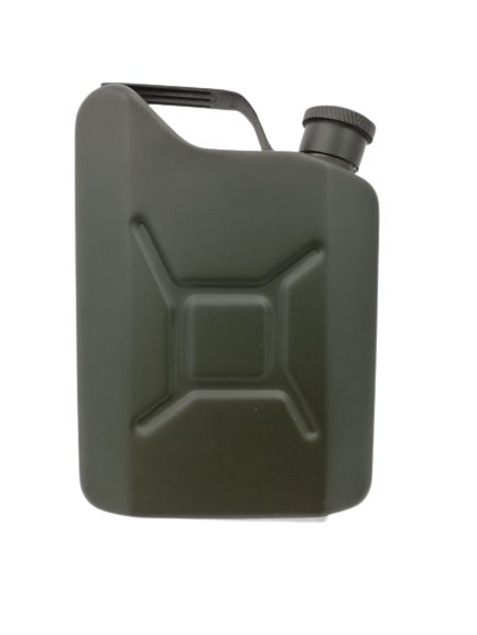 Piersiówka metalowa kanister 120 ml na prezent upominek