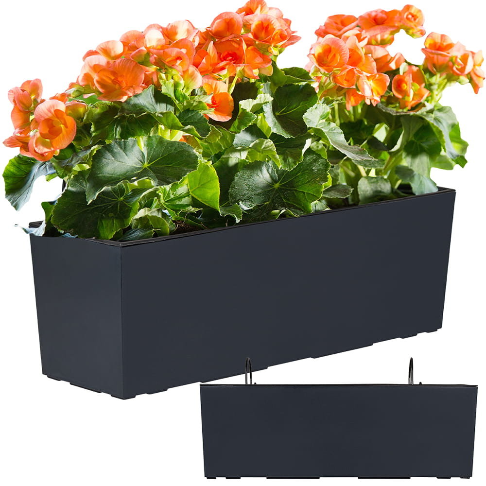 Doniczka URBI CASE - antracytowy DUC400W-S433 Prosperplast