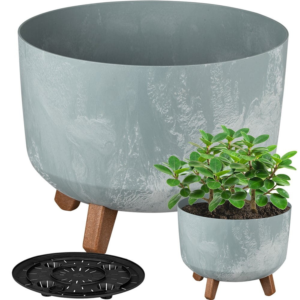 Doniczka GRACIA STANDARD BETON EFFECT - beton DGRL300E-422U Prosperplast