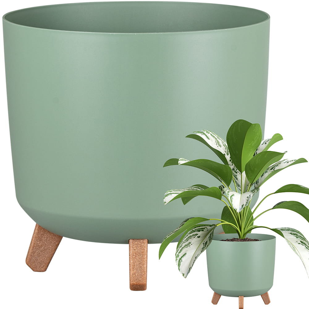 Doniczka GRACIA TUBUS - ziemisty zielony DGTL300L-561C  Prosperplast