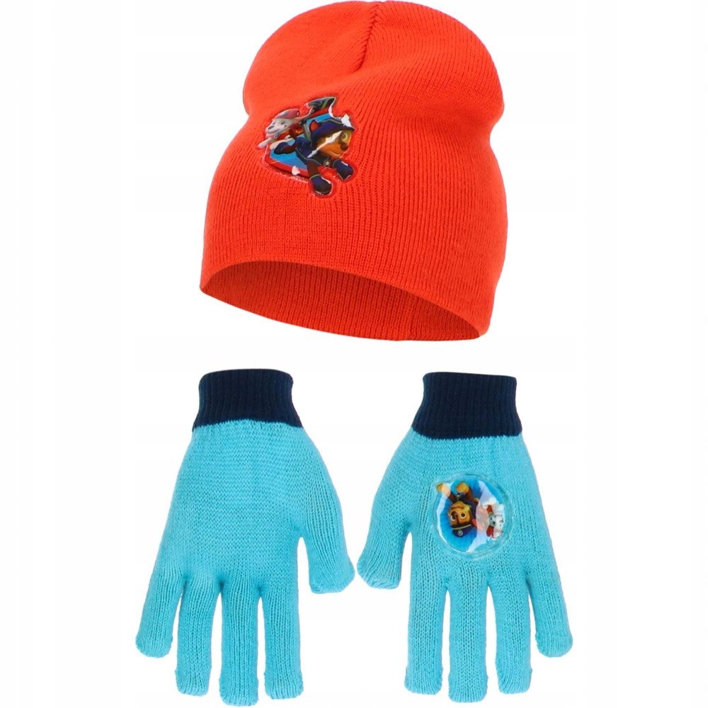 Czapka z Rękawiczkami Psi Patrol
