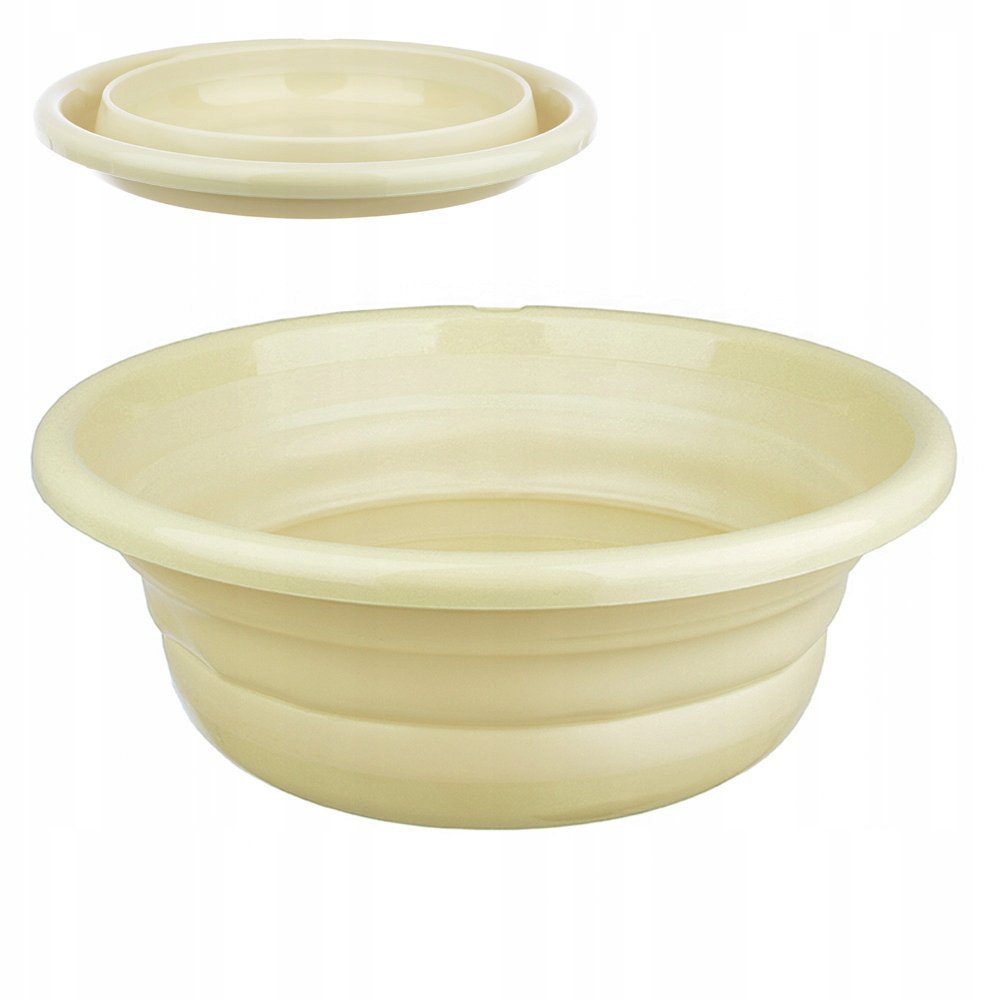 Składana miska silikonowa turystyczna 10L 37cm okrągła Compact kosz