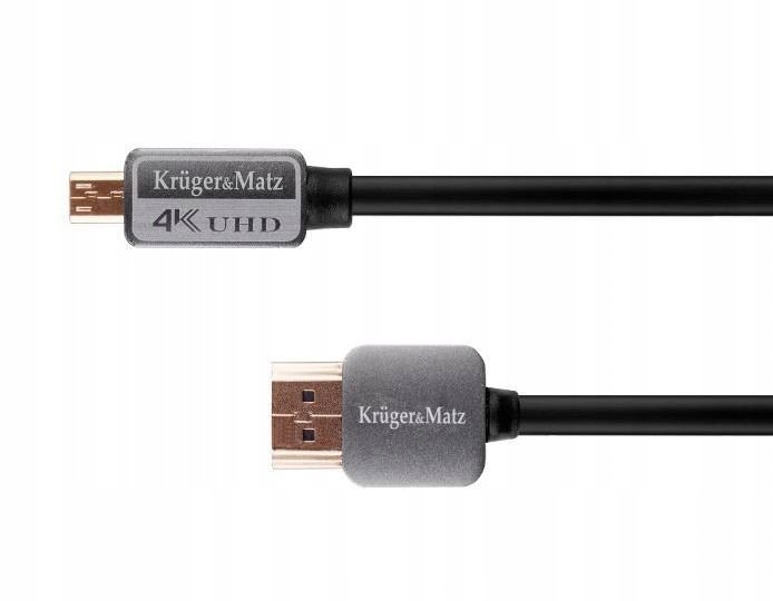 Kabel Hdmi - Micro Hdmi Wtyk-wtyk (a-d) 3.0M Krug