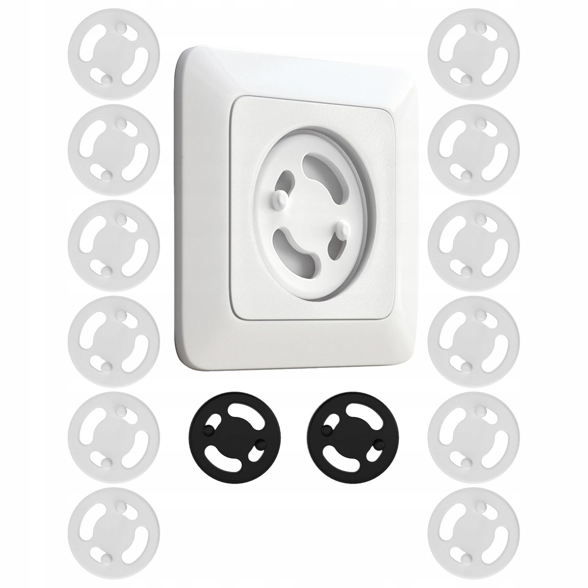 Zabezpieczenia Kontaktów Gniazdek Zaślepki 12 SZT.