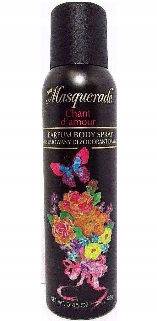 Masquerade Chant D`amour Dezodorant Czarny 150ml