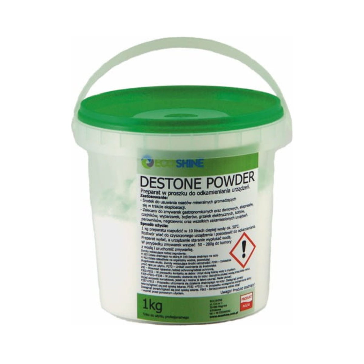 ECO SHINE Deston Powder proszek odkamieniający 1kg