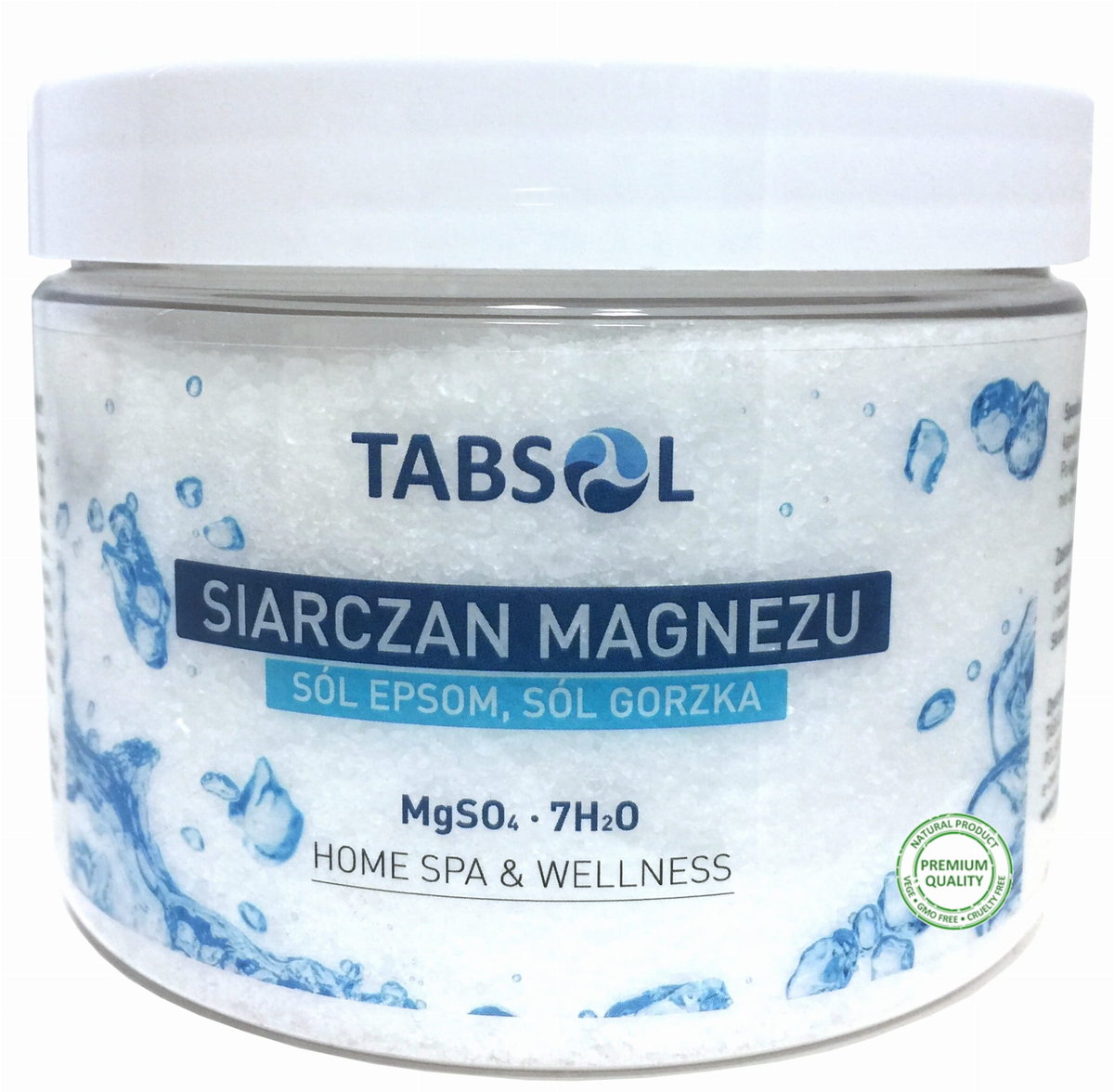Siarczan Magnezu sól epsom angielska gorzka 500g